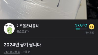 당근  이젠 못사는 한정판 팝니다
