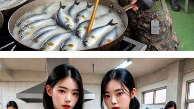  Ai가 그린 짬밥 만드는 여군 취사병들.jpg