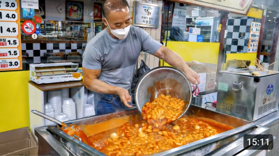 수상할 정도로 진상이 없는 떡볶이집