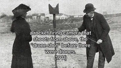 1910년대 단체 사진 항공샷
