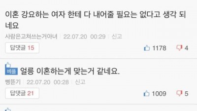 이혼 갈림길에 선 남자