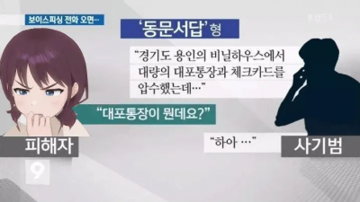 싱글벙글 보이스피싱 대처법