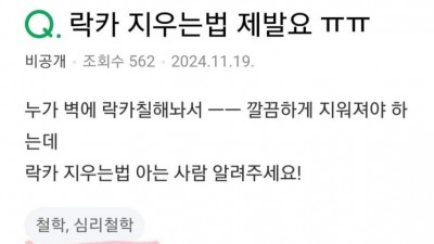누가 했는지 알것 같은 지식인 질문