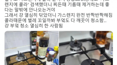 가스레인지에 콜라를 엎으면 발생하는 일.jpg