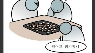 고기를 잘 못 굽는 사람끼리 모였을 때