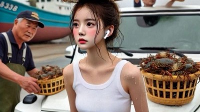 Ai가 그린 순박한 한국 어촌마을 처녀 .jpg
