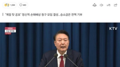 내란 범죄, 정신적 손해보상 모임