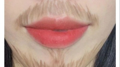 눈썹 그리는 연습하다가 빡쳐서