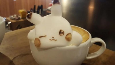 너무 귀여워서 먹기 아까운 3D 라떼아트