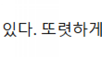 대통령의 강인한 초인적 의지