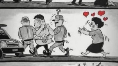 2찍을 위한 풍자 만화