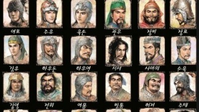 취향으로 보는 삼국지 등장인물.