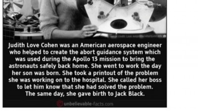 임신 중에도 일 했던 미국 항공 우주 엔지니어