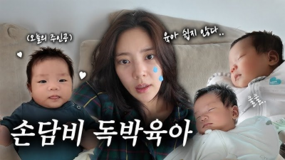 출산한 손담비