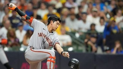 만루 삼진의 뼈아픔 이정후, MLB 최강팀 벽에 막혔다 연속 안타 행진 10경기에서 중단