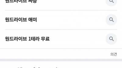 마이크로소프트 원드라이브 인식