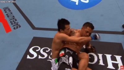 UFC역사상 최초로 트위스터 시전해서 승리한 정찬성