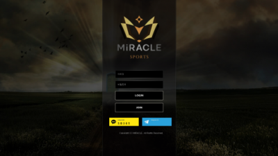 [먹튀검증완료] 미라클 ( MIRACLE ) 먹튀사이트 [ ra-65.com ]