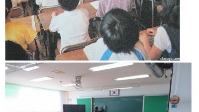  초등학교 교실 풍경 변화